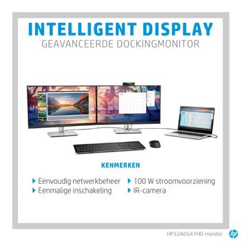HP E24d G4 24inch FHD Docking (6PA50AA#ABB)