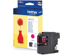 BROTHER Ink Cartridge Magenta 300 pages (LC121M)