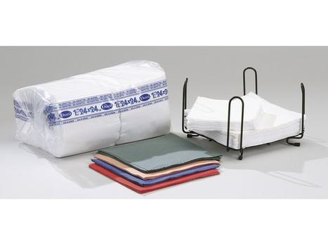 DUNI Serviet 1-lags 33x33 Finess hvid 600/pk. (171686)