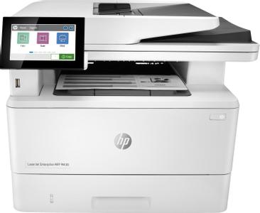 HP LaserJet Enterprise MFP M430f Mono Laser All in One Laserprinter Multifunktion med Fax - Monokrom - Laser (3PZ55A#B19)