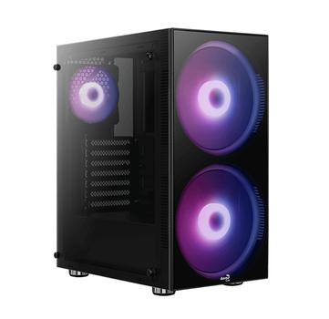 AEROCOOL Python Midi Tower Black (AEROPGSPYTHON-G-BKRG)