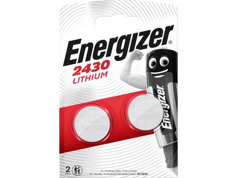 ENERGIZER Batteri ENERGIZER Lithium CR2430 3V (2) (379914)