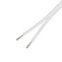 DELTACO Speaker cable, 2x0.75mm, conductor of pure copper, 100m, white