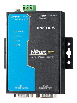 MOXA 2-Port RS-232/ 422/ 485 Serial Device Server (NP-5250A)