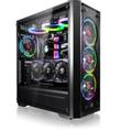 RAIJINTEK Ponos MS Midi-Tower - Tempered Glass, Mesh, schwarz