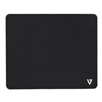 V7 MOUSE PAD BLACK RUBBER TEXTIL 230X200X6MM ACCS (MP01BLK-2EP)