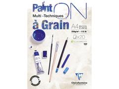 CLAIREFONTAINE Akvarellpapir A4 250g 20ark