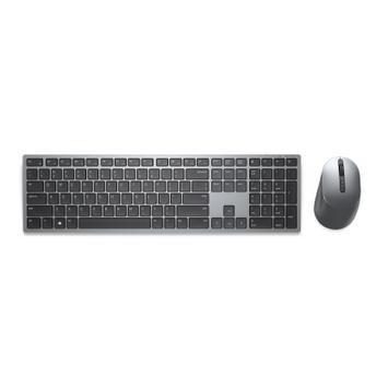 DELL Premier Multi-Device KM7321W - tastatur- og mussett - QWERTY - Pan Nordic - titangrå (KM7321WGY-NOR)