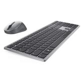 DELL Premier Multi-Device KM7321W - tastatur- og mussett - QWERTY - Pan Nordic - titangrå (KM7321WGY-NOR)