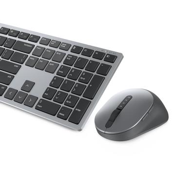 DELL Premier Multi-Device KM7321W - tastatur- og mussett - QWERTY - Pan Nordic - titangrå (KM7321WGY-NOR)