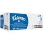 KIMBERLY-CLARK Håndklædeark, Kimberly-Clark Kleenex, 2-lags, Z-fold, 31,8x21,5cm, 10,6 cm, hvid, blandingsfibre