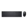 DELL PRO WIRELESS KEYBOARD AND MOUSE - KM5221W - PAN-NORDIC     ND WRLS (KM5221WBKB-NOR)