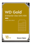 WESTERN DIGITAL WD Gold WD181KRYZ - Hard drive - 18 TB - internal - 3.5" - SATA 6Gb/s - 7200 rpm - buffer: 512 MB