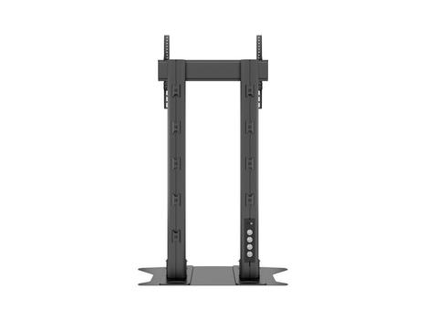 MULTIBRACKETS M Public Display Stand 180 Dual Pillar Floorbase Black VESA Up to 800x600 Max 125kg (2579)