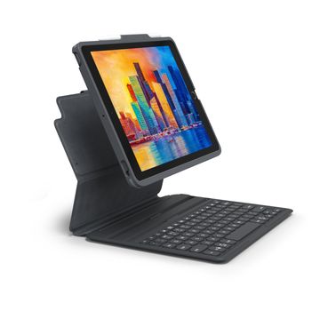 ZAGG / INVISIBLESHIELD ZAGG Keyboard Pro Keys iPad 10.2inch 8th & 7th Gen. Black/ Gray Nordic (103407142)