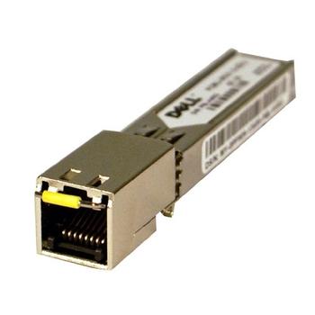 DELL l - SFP (mini-GBIC) transceiver module - 1GbE - 1000Base-T - RJ-45 - for Force10, Networking C7008, PowerConnect 70XX, 81XX, PowerEdge VRTX, PowerSwitch N1524 (407-10439)