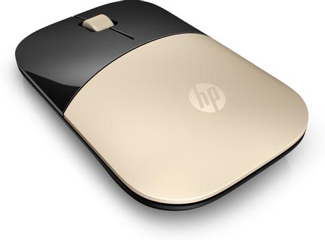 HP Z3700 Gold Wireless Mouse (X7Q43AA#ABB $DEL)
