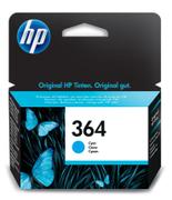 HP Original HP 364-blækpatron, cyan