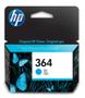 HP 364 original Ink cartridge CB318EE ABB cyan standard capacity 3ml 300 pages 1-pack with Vivera Ink cartridge