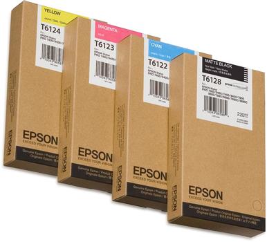 EPSON Ck Matte Black T612800 220 Ml (T612800)