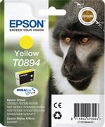 EPSON n Ink Cartridges, DURABrite" Ultra, T0894, Monkey, Singlepack, 1 x 3.5 ml Yellow