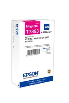 EPSON n Ink Cartridges,  DURABrite" Ultra, T789, Singlepack,  1 x 34.2 ml Magenta, High, XXL (C13T789340)