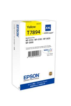 EPSON T7894 ink cartridge yellow extra high capacity 4.000 pages 1-pack (C13T789440)