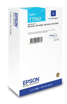 EPSON T7562 Cyan Ink Cartridge 14ml - C13T756240 (C13T756240)