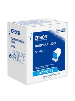 EPSON n Toner, AcuBrite, Toner cyan, 1 x Cyan, Standard, S050749, 8,800 Pages (C13S050749)