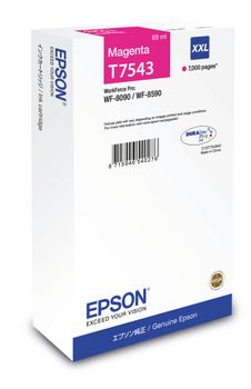 EPSON n Ink Cartridges,  DURABrite" Pro, T7543, Singlepack,  1 x 69.0 ml Magenta, XXL (C13T754340)