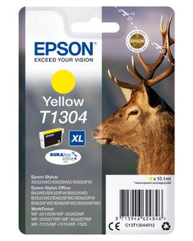 EPSON INK CARTR DURABRITE YELLOW T1304 RF/AM TAGS SUPL (C13T13044022)