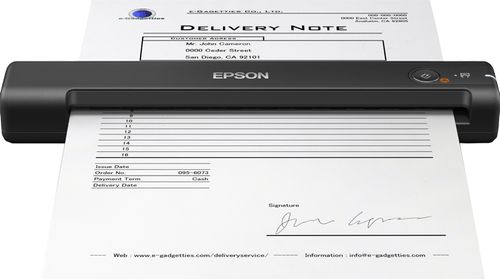 EPSON WorkForce ES-50 Sheetfed scanner Contact Image Sensor CIS A4 600x600dpi 300scans/ d USB 2.0 (B11B252401)