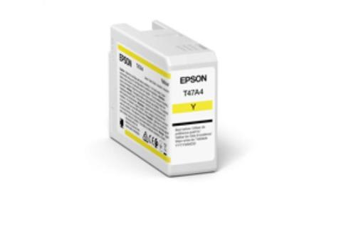EPSON n T47A4 - 50 ml - yellow - original - ink cartridge - for SureColor SC-P900, SC-P900 Mirage Bundling (C13T47A400)