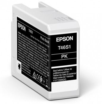 EPSON 5LB Singlepack Photo Black T46S1 UltraChrome Pro 10 ink 26ml (C13T46S100)
