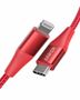ANKER PowerLine+ II USB-C to LTG 91.44cm, Red