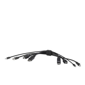 BELKIN Kvm Cable Black 0.3 M (F1DN2CC-HHPP1T)