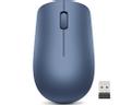 530 Wireless Mouse - Mus - höger- och vänsterhänta - optisk - 3 knappar - trådlös - 2.4 GHz - trådlös USB-mottagare - avgrundsblå