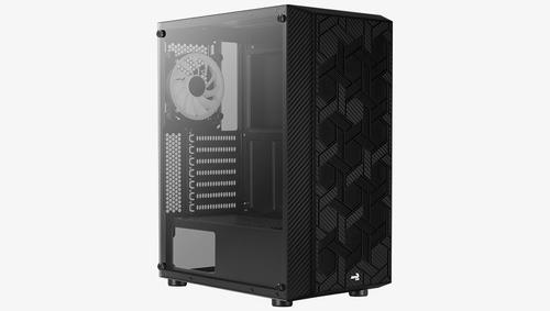 AEROCOOL Hive-G-Bk-V3 Midi Tower Black (AEROPGS-HIVE-G-BK-V3)
