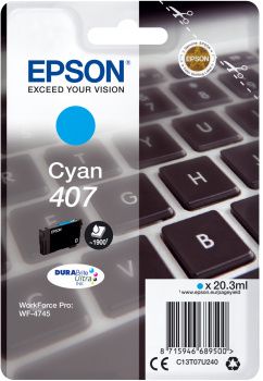 EPSON WF-4745 Series Ink Cartridge L Cian (C13T07U240)