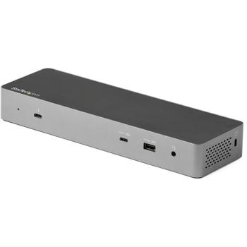 STARTECH StarTech.com Thunderbolt 3 Dock with USB-C Host Compatibility - Dual 4K 60Hz DisplayPort 1.4 or Dual HDMI Monitors (TB3CDK2DHUE)