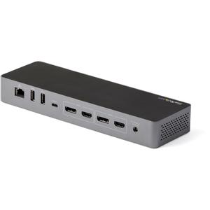 STARTECH Thunderbolt 3 Dock with USB-C Host Compatibility - Dual 4K 60Hz DP 1.4 or HDMI - 8K - 96W PD (TB3CDK2DHUE)