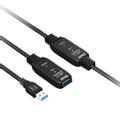 CLUB 3D USB 3.2 Gen1 aktives Kabel 10m St./B. 28AWG schwarz