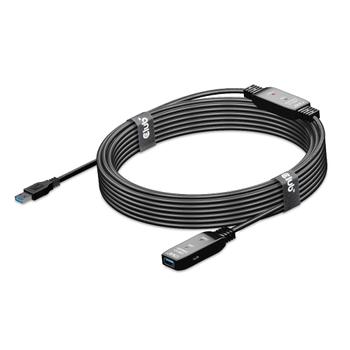CLUB 3D USB 3.2 Gen1 aktives Kabel 10m St./B. 28AWG schwarz (CAC-1405)