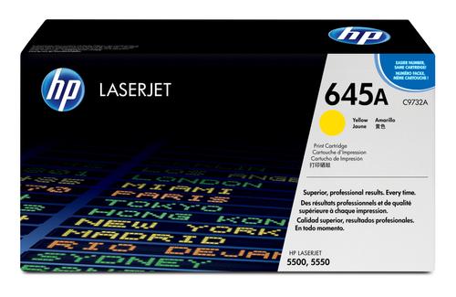 HP 645A - C9732A - 1 x Yellow - Toner cartridge - For Color LaserJet 5500, 5550 (C9732A)