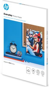 HP Everyday Photo Paper - Glossy photo paper - A4 (210 x 297 mm) - 200 g/m2 - 25 sheet(s) (Q5451A)