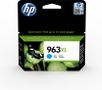 HP 963XL - 22.77 ml - High Yield - cyan - original - ink cartridge - for Officejet 9012, Officejet Pro 90XX