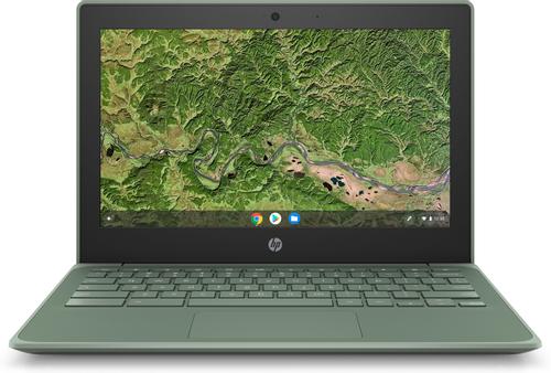 HP Chromebook 11A G8 Education Edition - AMD A4 9120C / 1.6 GHz - Chrome OS - Radeon R4 - 4 GB RAM - 32 GB eMMC - 11.6" 1366 x 768 (HD) - Wi-Fi 6 - salviagrön - kbd: hela norden (9VZ10EA#UUW)