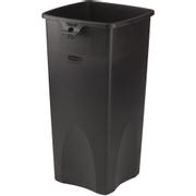 Rubbermaid Affaldsspand,  Rubbermaid,  41, 9x38, 4x78, 5cm,  87 l, sort, PE, med sækkeholder og til tungt affald (1999905025)