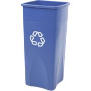 Rubbermaid Affaldsspand,  Rubbermaid,  41, 9x38, 4x78, 5cm,  87 l, blå, PE, med sækkeholder og til tungt affald (1999905023)