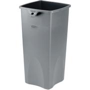 Rubbermaid Affaldsspand,  Rubbermaid,  41, 9x38, 4x78, 5cm,  87 l, grå, PE, med sækkeholder og til tungt affald (1999905024)
